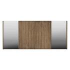 Aparador Buffet 4 Portas Com Espelho Suspenso Vegas Multimóve