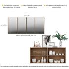 Aparador Buffet 4 Portas Com Espelho Vegas Multimóveis V3558