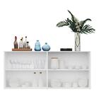 Aparador Buffet 4 Portas Com Espelho Vegas Multimóveis V3561