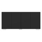 Aparador Buffet 4 Portas Com Pés Quadrados Veneza Multimóveis