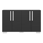 Aparador Buffet 4 Portas Com Pés Quadrados Viena Multimóveis