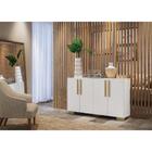 Aparador Buffet 4 Portas Com Pés Quadrados Viena Multimóveis