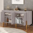 Aparador Buffet 4 Portas Em Mdp Imbassaí Off White