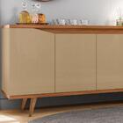 Aparador Buffet 4 Portas Para Sala De Estar 50454 Dcasa