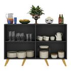 Aparador Buffet 4 Portas Retrô Alemanha Multimóveis Br3556 Pr