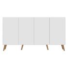 Aparador Buffet 4 Portas Retrô Veneza Multimóveis V3556