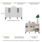 Aparador Buffet 4 Portas Retrô Viena Multimóveis V3606