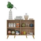 Aparador Buffet 4 Portas Retrô Viena Multimóveis V3606