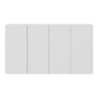 Aparador Buffet 4 Portas Suspenso Alemanha Multimóveis Br3594