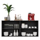 Aparador Buffet 4 Portas Suspenso Veneza Multimóveis V3594