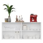 Aparador Buffet 4 Portas Suspenso Veneza Multimóveis V3594