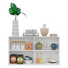 Aparador Buffet 4 Portas Suspenso Viena Multimóveis Branco