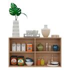 Aparador Buffet 4 Portas Suspenso Viena Multimóveis Rustic/br