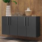 Aparador Buffet 4 Portas Suspenso Viena Multimóveis V3605