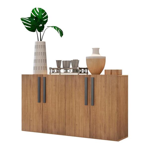 Aparador Buffet 4 Portas Suspenso Viena Multimóveis V3605