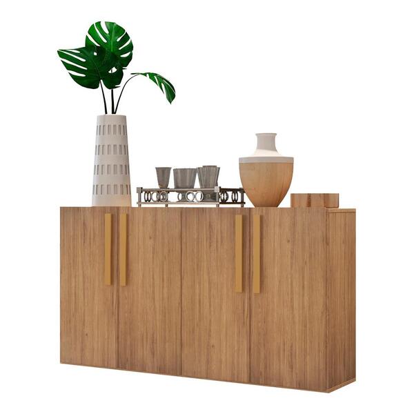 Aparador Buffet 4 Portas Suspenso Viena Multimóveis V3605