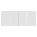 Aparador Buffet 4 Portas Veneza Multimóveis Branco