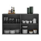 Aparador Buffet 4 Portas Veneza Multimóveis Grafite