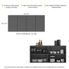 Aparador Buffet 4 Portas Veneza Multimóveis V3555