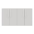 Aparador Buffet 4 Portas Viena Multimóveis Branco