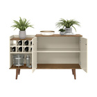 Aparador Buffet /  Adega Outback - Off White / Freijo - Rpm M