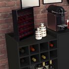 Aparador Buffet / Adega Outback - Preto - Rpm Móveis