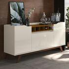 Aparador Buffet  Balcão 4 Portas Prateleira Adega Cantinho Ba