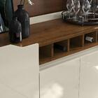 Aparador Buffet  Balcão 4 Portas Prateleira Adega Cantinho Ba