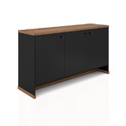 Aparador Buffet  Com Três Nichos E Três Portas Berlin - Via N