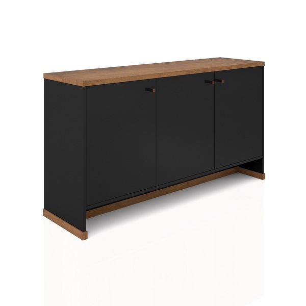 Aparador Buffet  Com Três Nichos E Três Portas Berlin - Via N