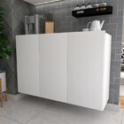 Aparador Buffet  Mais Armário Suspenso Para Cozinha Quarto Pa