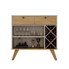 Aparador Buffet Adega Alice 0,91m 2 Gavetas Valdemóveis