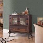 Aparador Buffet Antigo Sala De Jantar Madeira Maciça Imbuia S