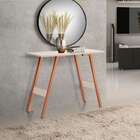 Aparador Buffet Balcão Adega Pé Aço Tampo Mdf Hall Entrada Co