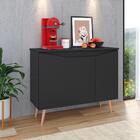 Aparador Buffet Balcão Sala Cross 3 Portas Cantinho Do Café R