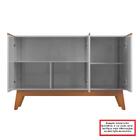 Aparador Buffet Balcão Sala De Estar 3 Portas 2 Prateleiras O