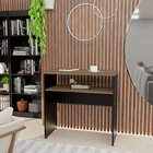 Aparador Buffet Balcão Sala De Estar Escritório 90x42cm Marro