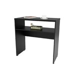 Aparador Buffet Balcão Sala De Estar Escritório 90x42cm Preto