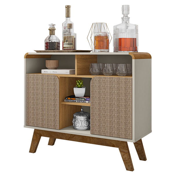 Aparador Buffet Bar Café Para Sala De Estar E Recepção Lohan