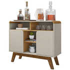 Aparador Buffet Bar Café Para Sala De Estar E Recepção Lohan