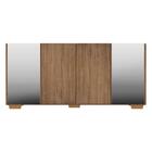 Aparador Buffet C/ Espelho E Pés Quadrados Vegas Multimóveis