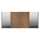 Aparador Buffet C/ Espelho Suspenso Vegas Multimóveis Rustic