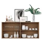 Aparador Buffet C/ Espelho Suspenso Vegas Multimóveis Rustic