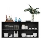 Aparador Buffet C/ Espelho Vegas Multimóveis Preto