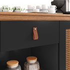 Aparador Buffet Café Para Sala De Estar 01 Porta 01 Gaveta Ru