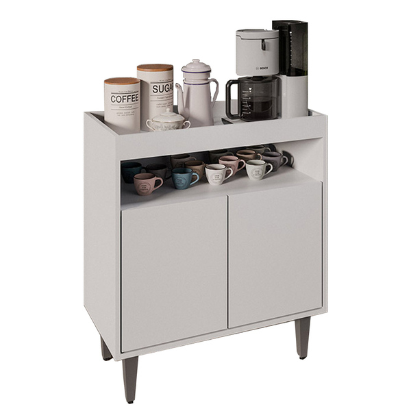 Aparador Buffet Cantinho Do Café 70 5cm Marie Branco M12 - D'