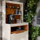 Aparador Buffet Cantinho Do Café Flow 2 Portas Com Pés Em Mad