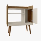 Aparador Buffet Cantinho Do Café Ii Cor Cinamomo / Off White