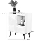 Aparador Buffet Cantinho Do Café Status 2 Portas - Jm3 Móveis