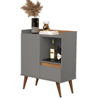 Aparador Buffet Cantinho Do Café Status 2 Portas - Jm3 Móveis